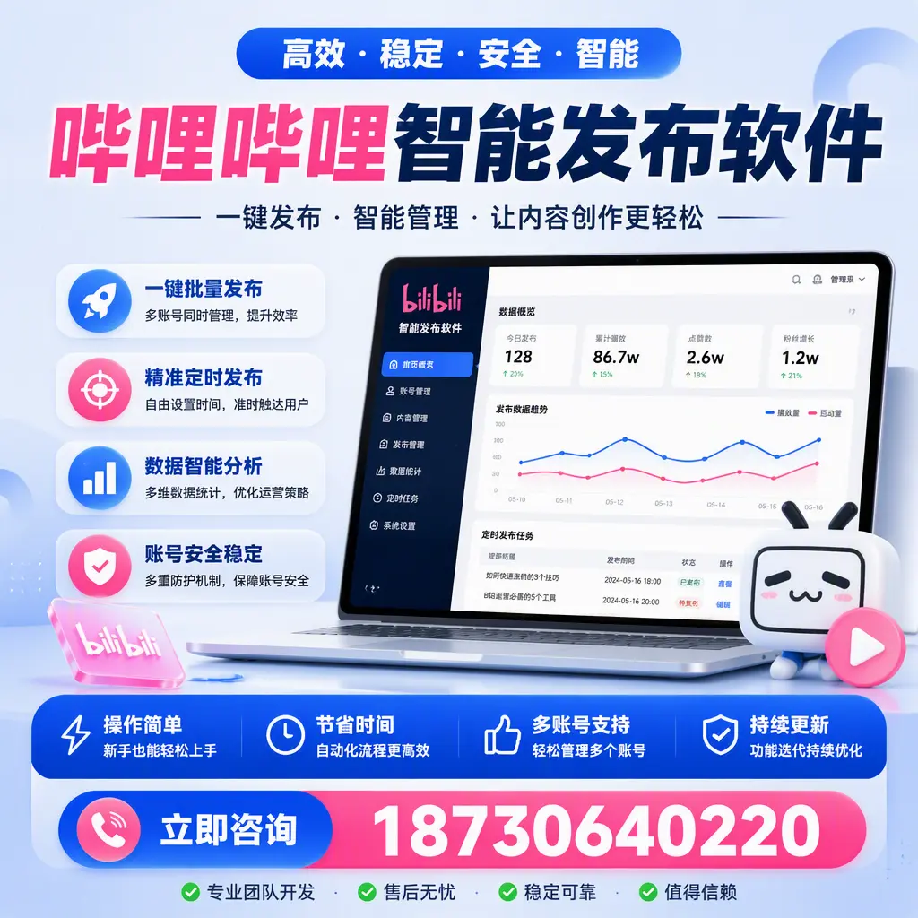如何在 上海 制定有效的哔哩哔哩智能发布策略